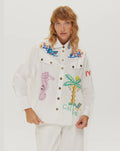 ME369 Adelyn Denim Emb Shirt