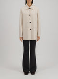 Harris Wharf AH2374MLX Chore Jacket Light Pressed Wool