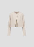 Harris Wharf Bolero Light Pressed Wool