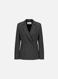 Harris Wharf D.B. Blazer with shoulder pads
