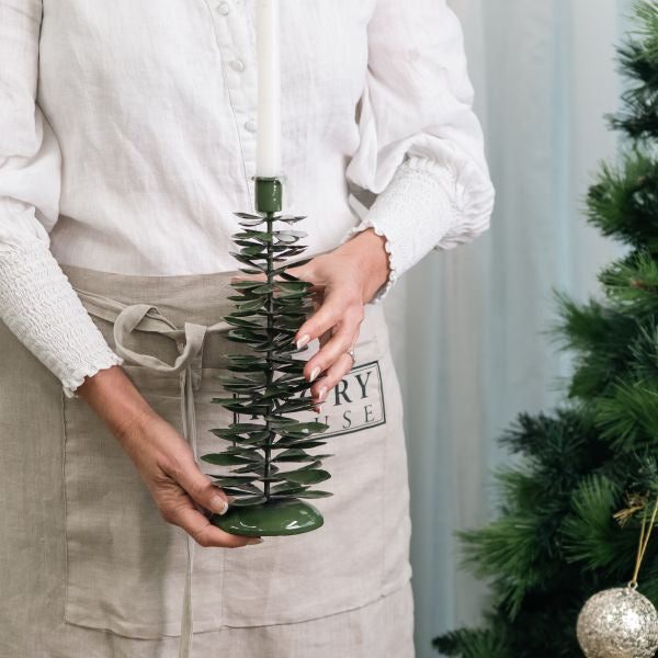 Lune Pinecone Stand Green