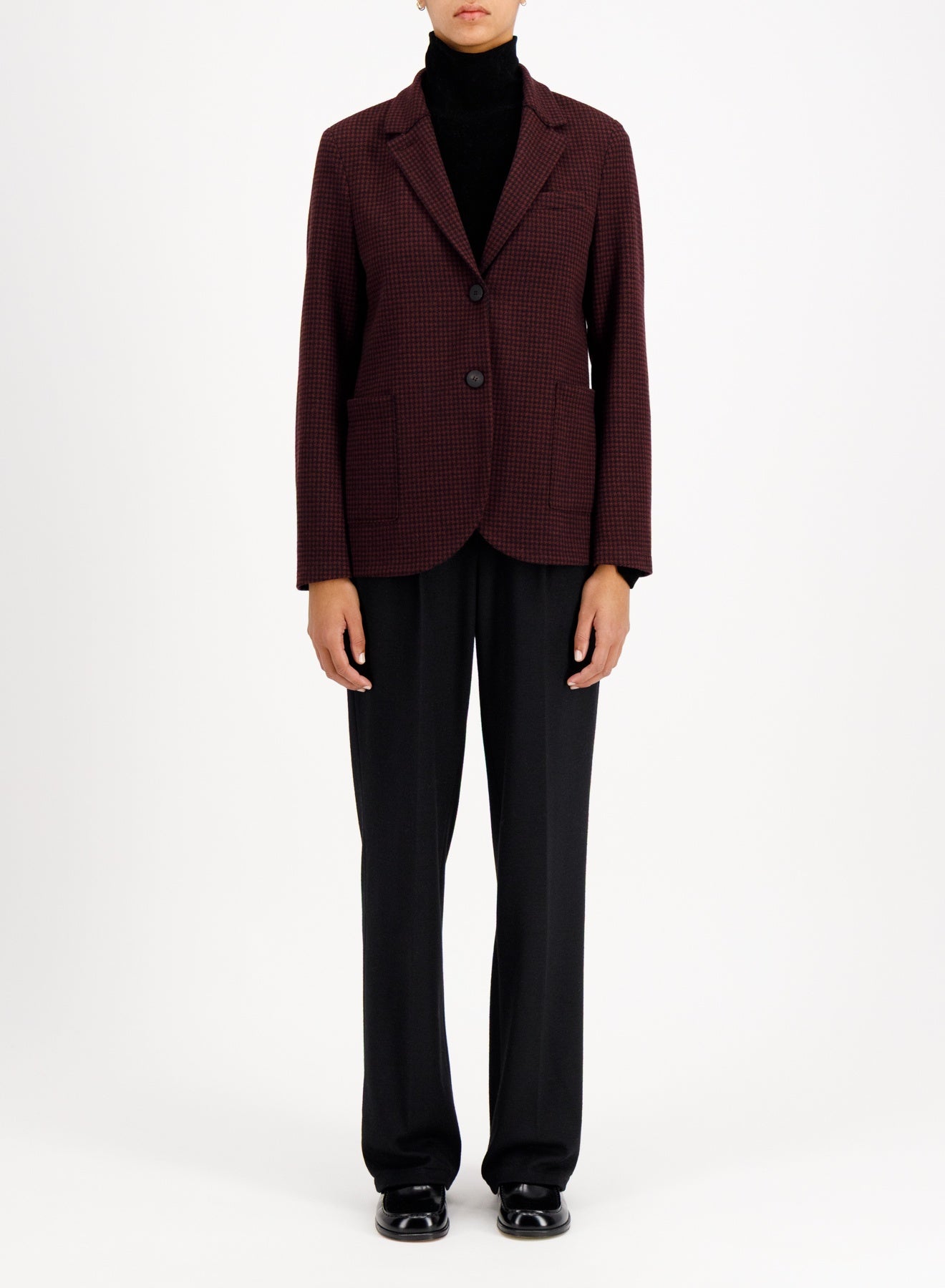 Harris Wharf Stand Up CollarBlazer