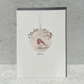 Bauble Card with Love