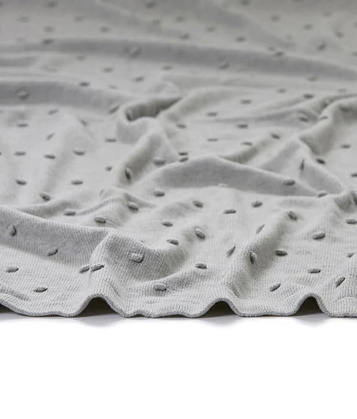 Bobble Baby Blanket - Sky Grey