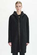 Transit Virgin Wool Coat with Hood