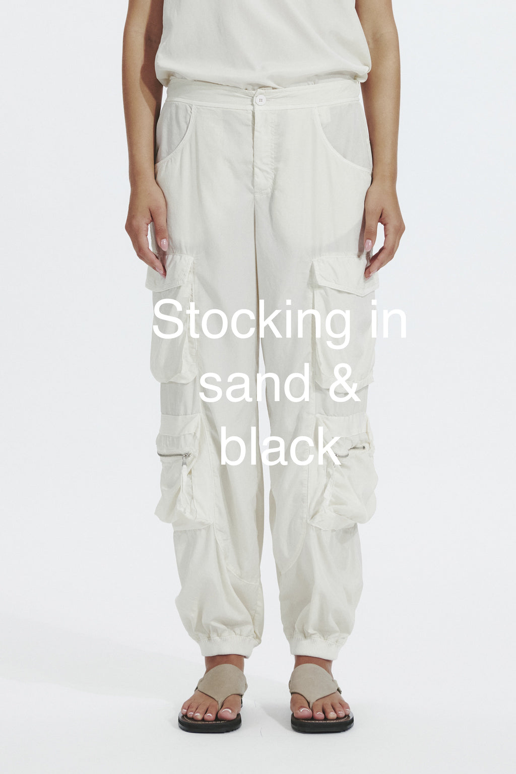 Transit V312 Silk Cargo Pants