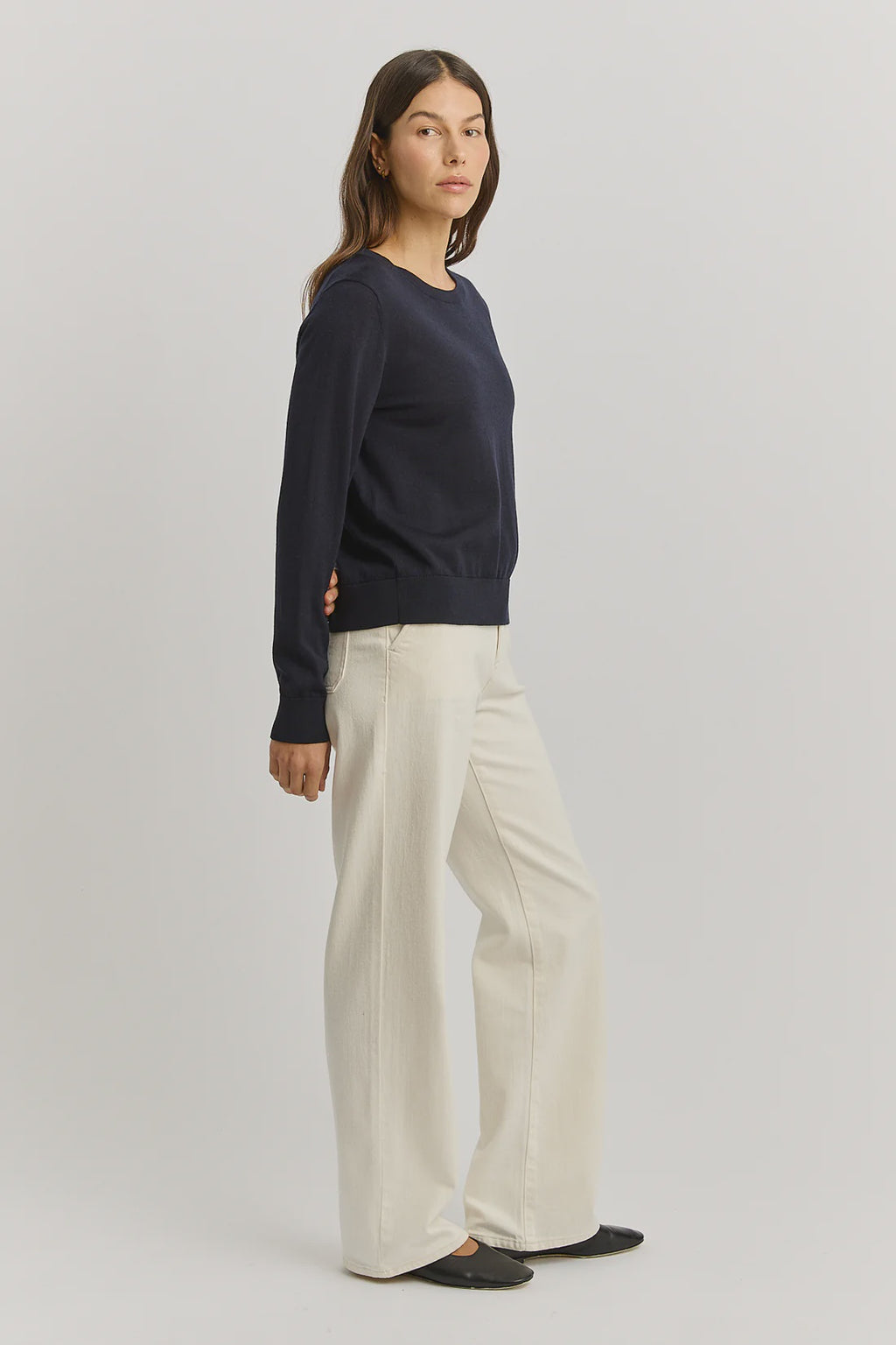 Toorallie Extra Fine Knit Crew
