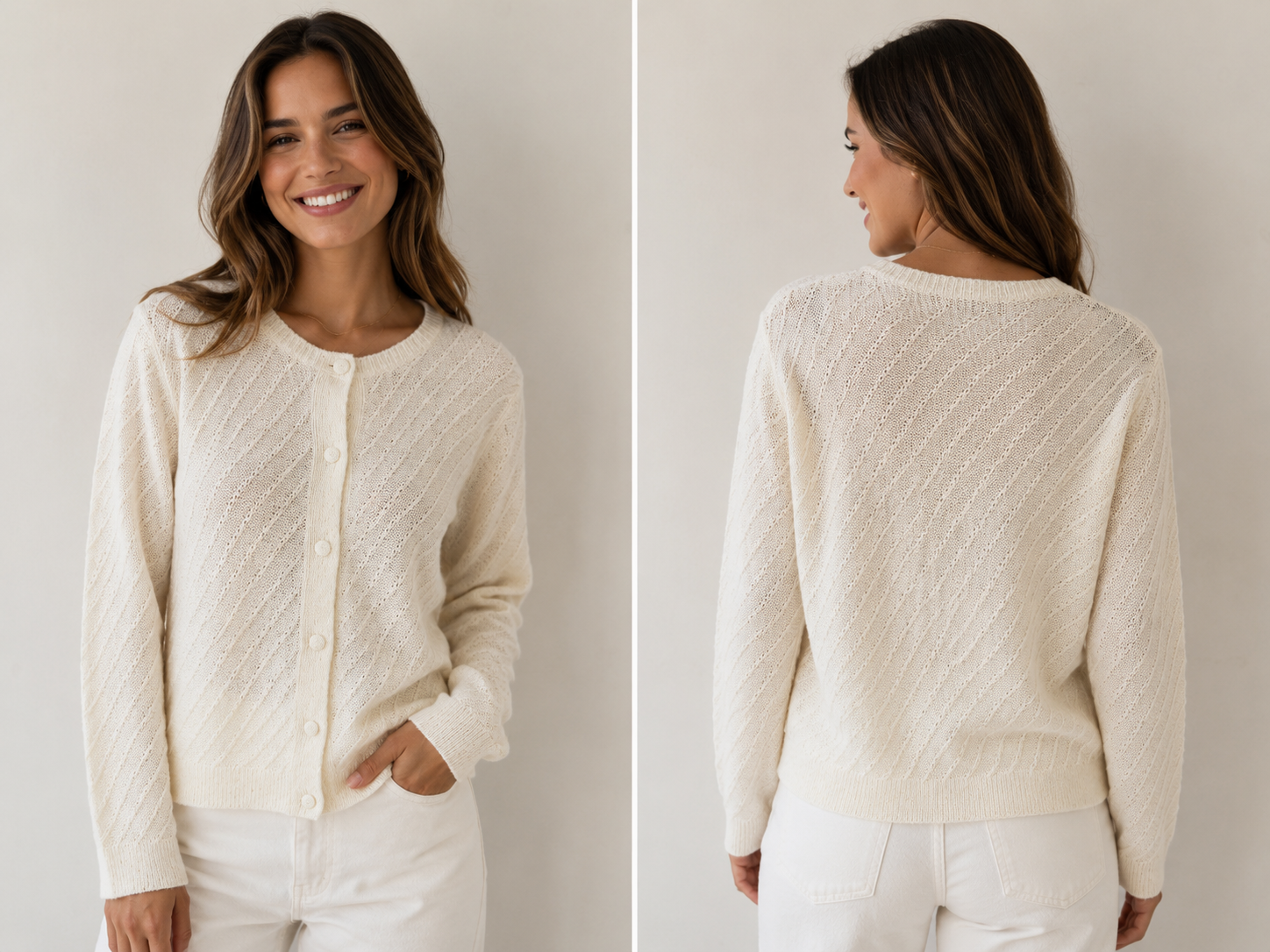 Fabiana Filippi Top MAD215F112D296N Cardigan