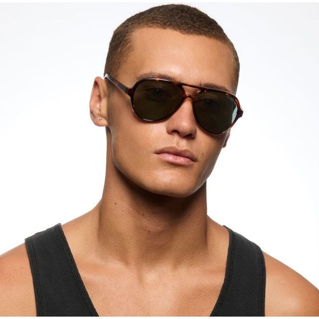 Childe Delete Gloss Tort/Green Polarised Lens