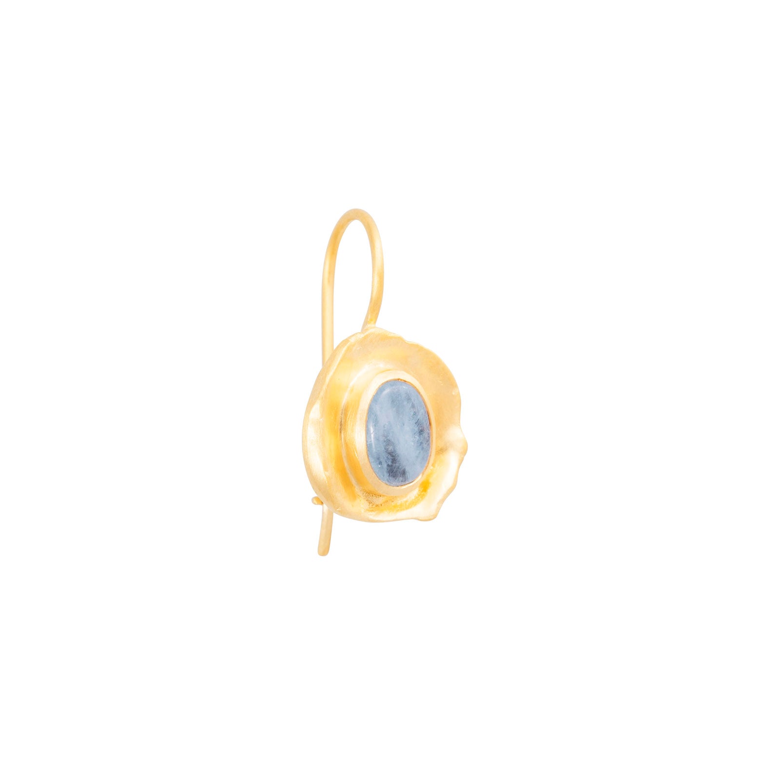 Fairley Positano Aquamarine Hook Earrings