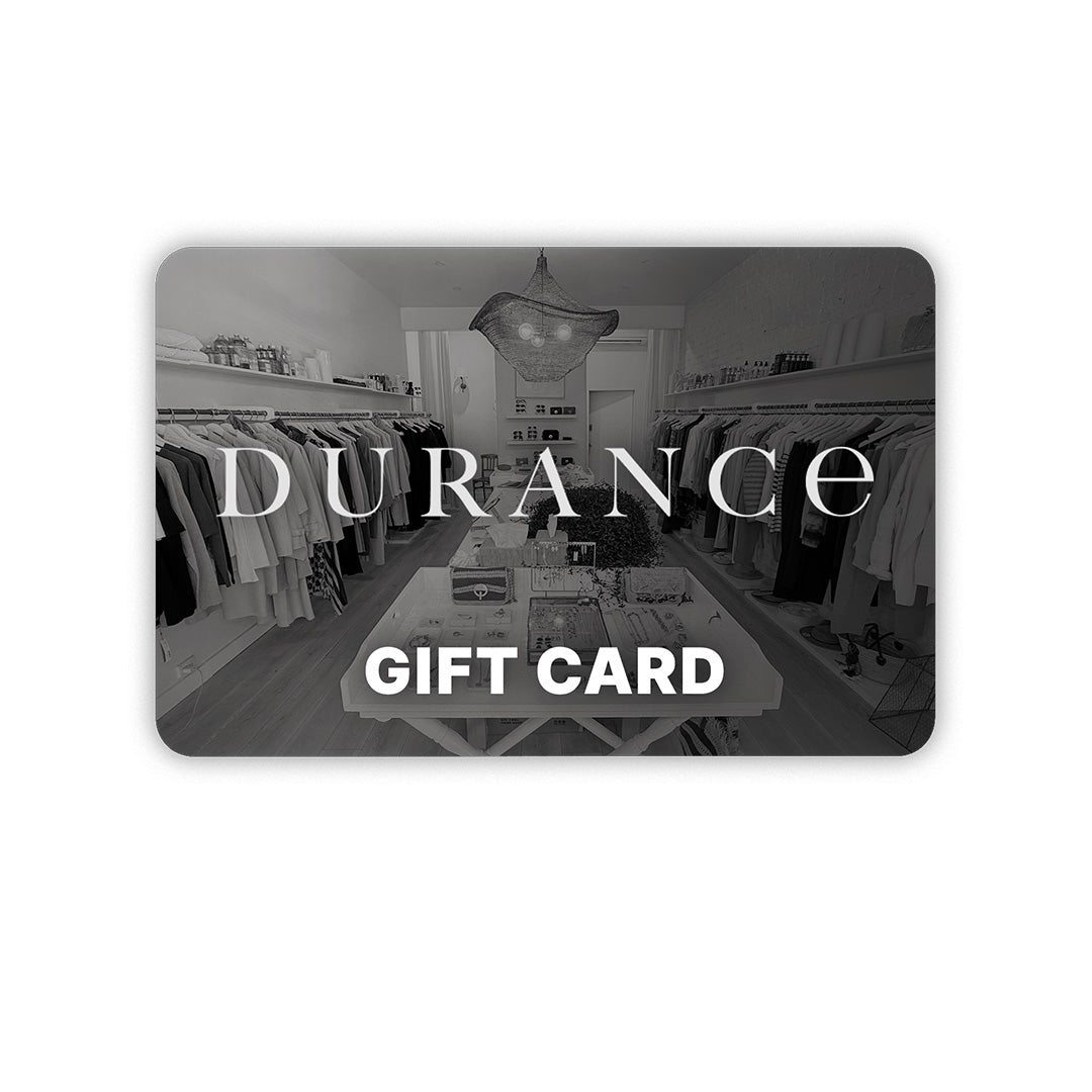 Durance Gift Card