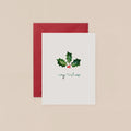 Small Card Holly