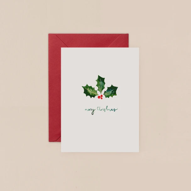 Small Card Holly
