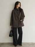 Harris Wharf Reversible Raglan Cape