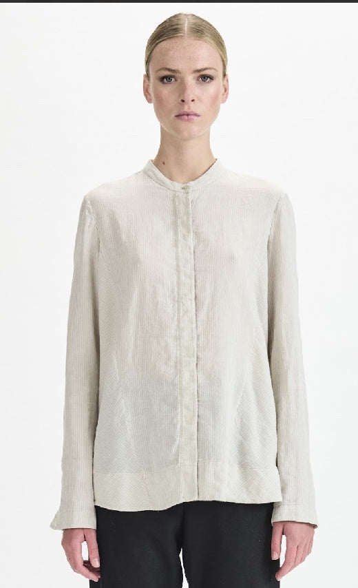 Transit Stripe Slim Shirt E141