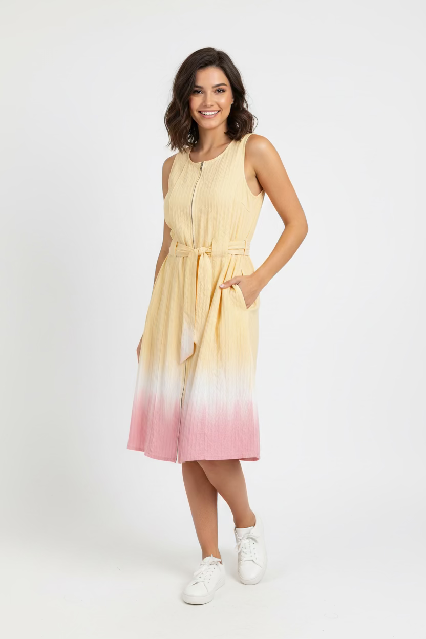 Luuda Singlet Mini Zip Dress