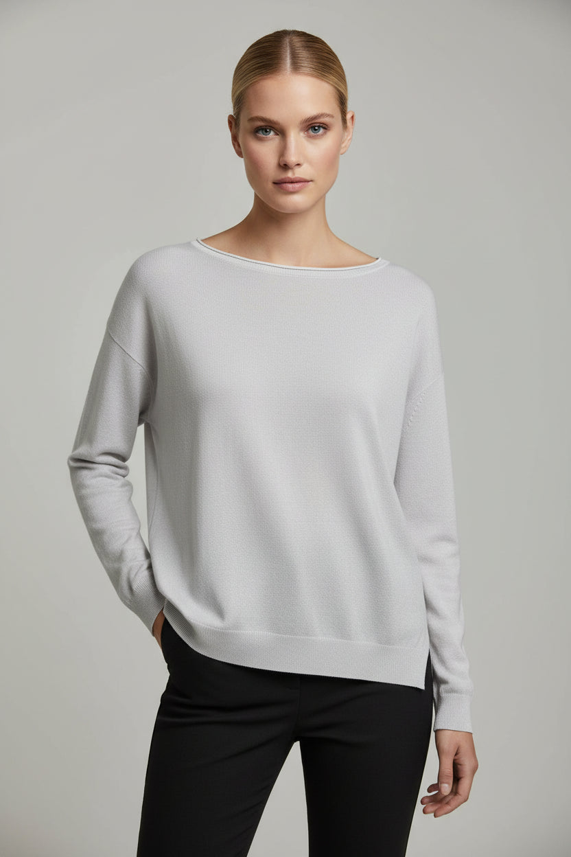 Transit Knit Long Sleeve Crew Neck