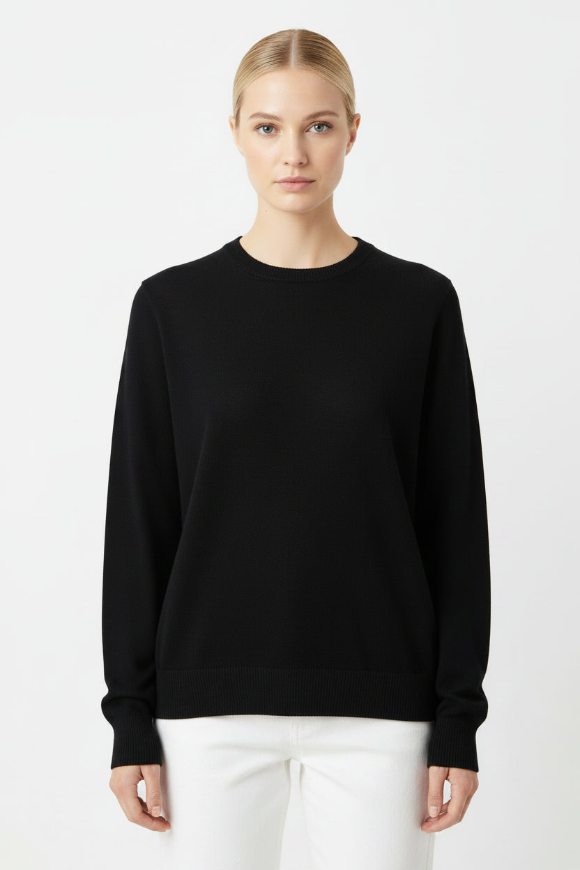 Transit Knit Long Sleeve Crew Neck