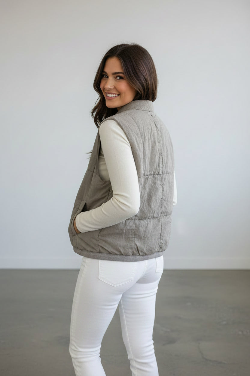 Transit Vest Silk Padded