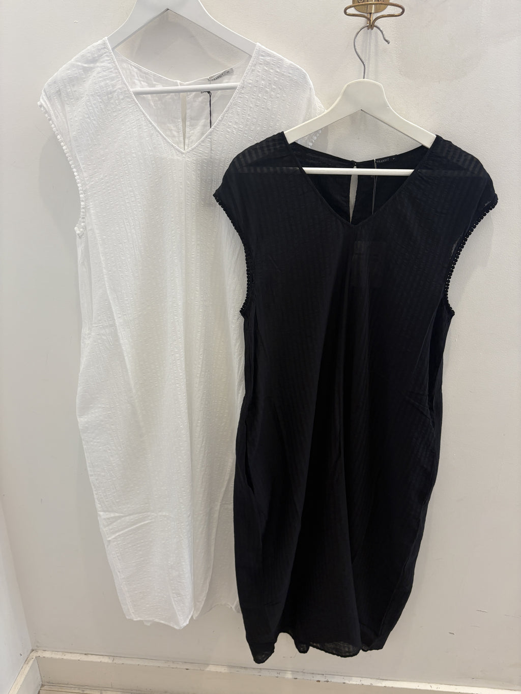Transit E144 Seersucker Dress