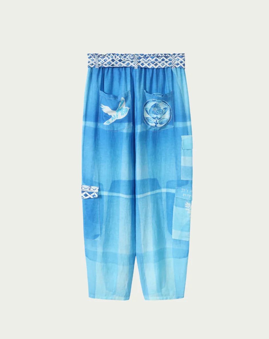ME369 Kai Belted Cargo Pants