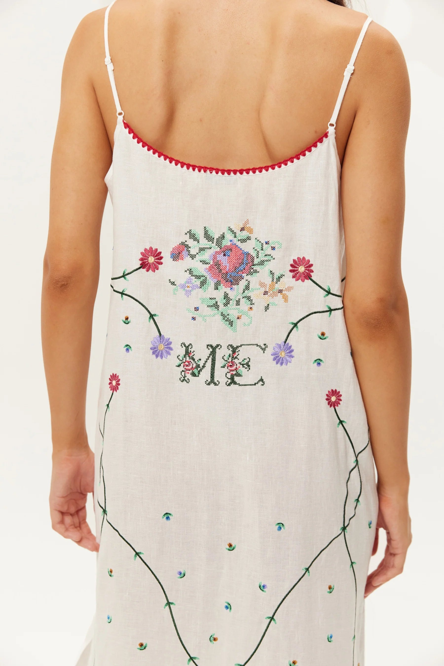 ME369 Lauren Embroided Dress