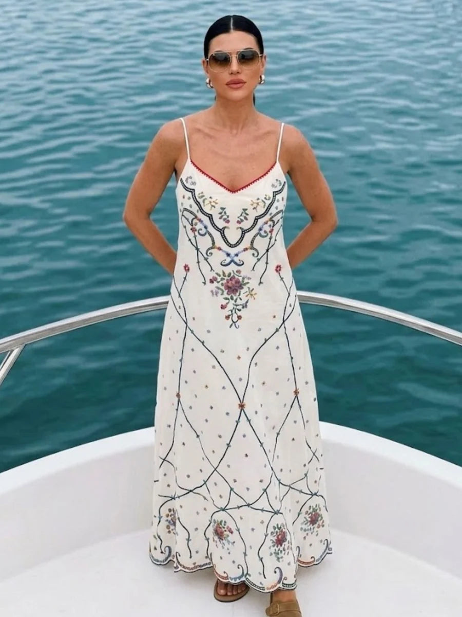 ME369 Lauren Embroided Dress