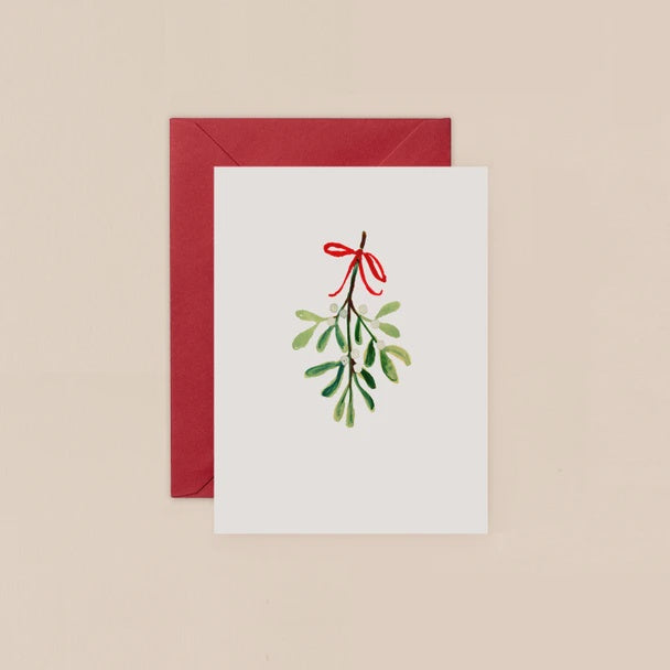 Small Card Mistletoe
