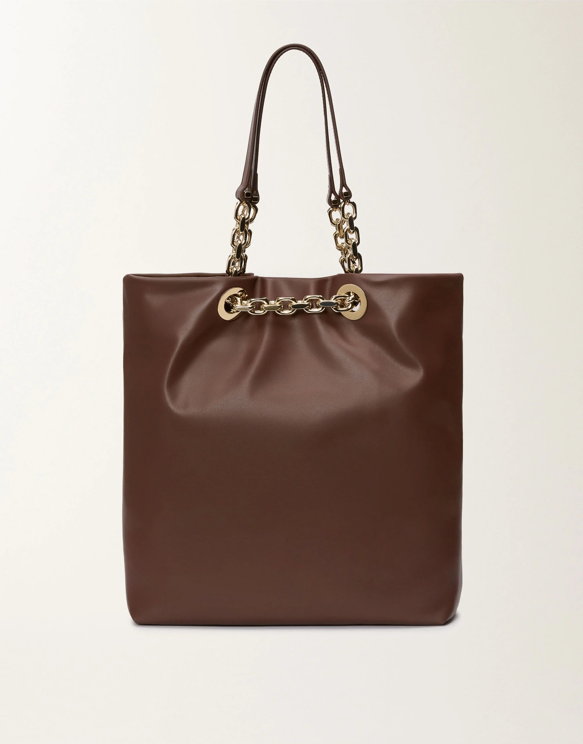 Fabiana Filippi Nappa Leather Shopper Ebony