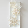 Quilling Star Trio Off white 3pc set