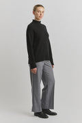 Toorallie Split Neck Funnel Knit