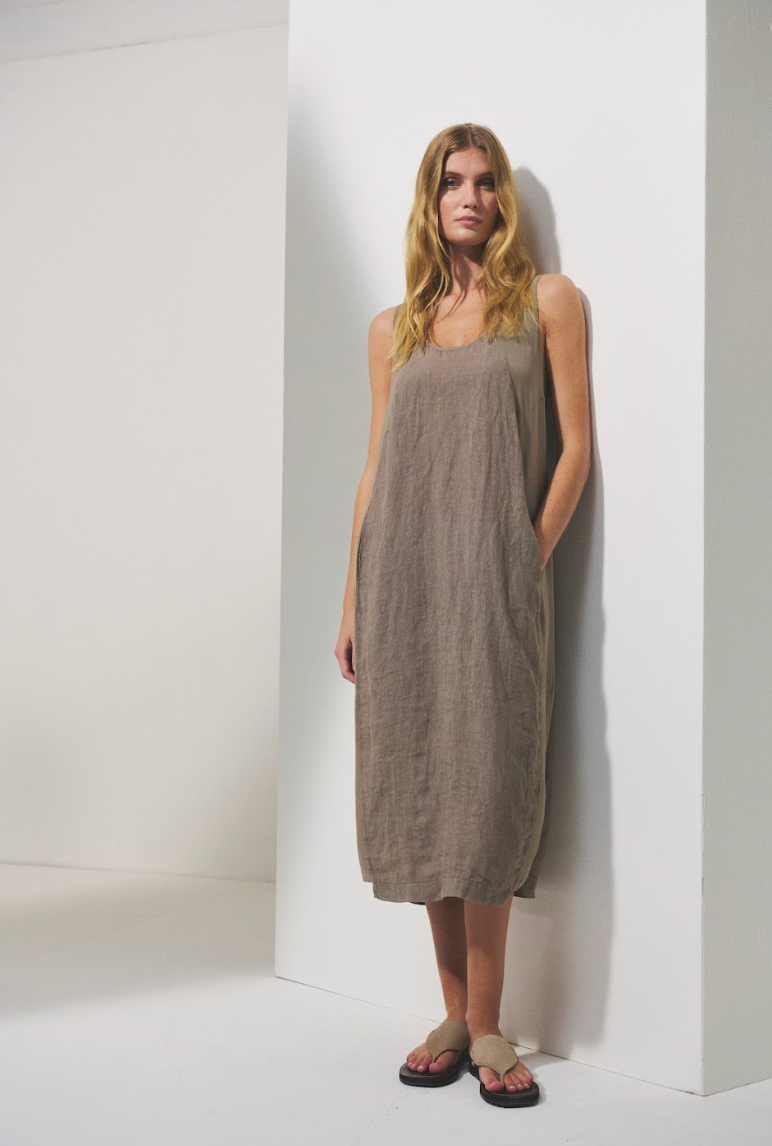 Transit B116 Linen Dress