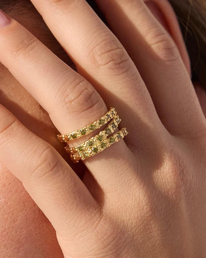Agapee Amelia Green Ring