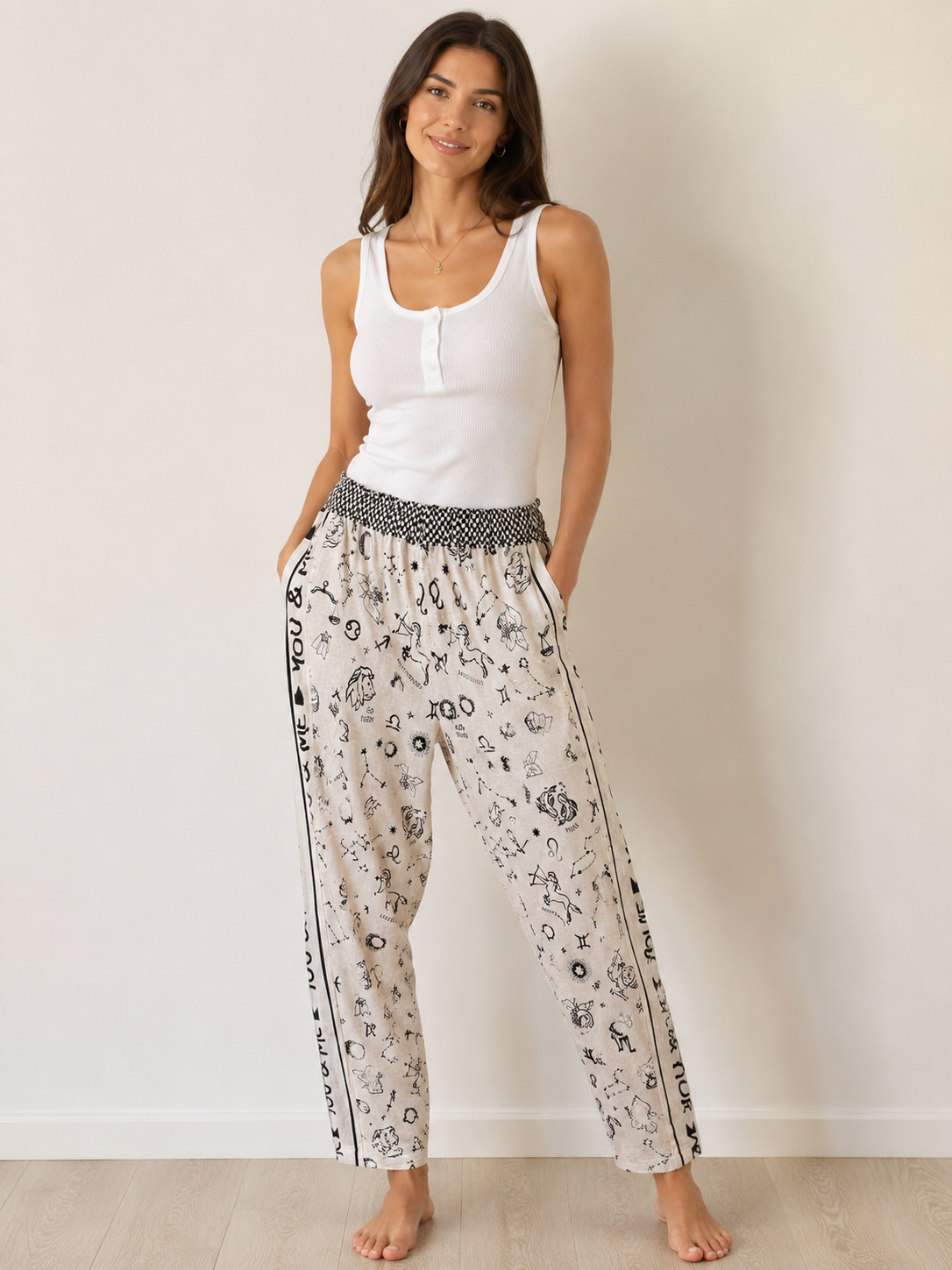 ME369 Ember Viscose Linen Pant