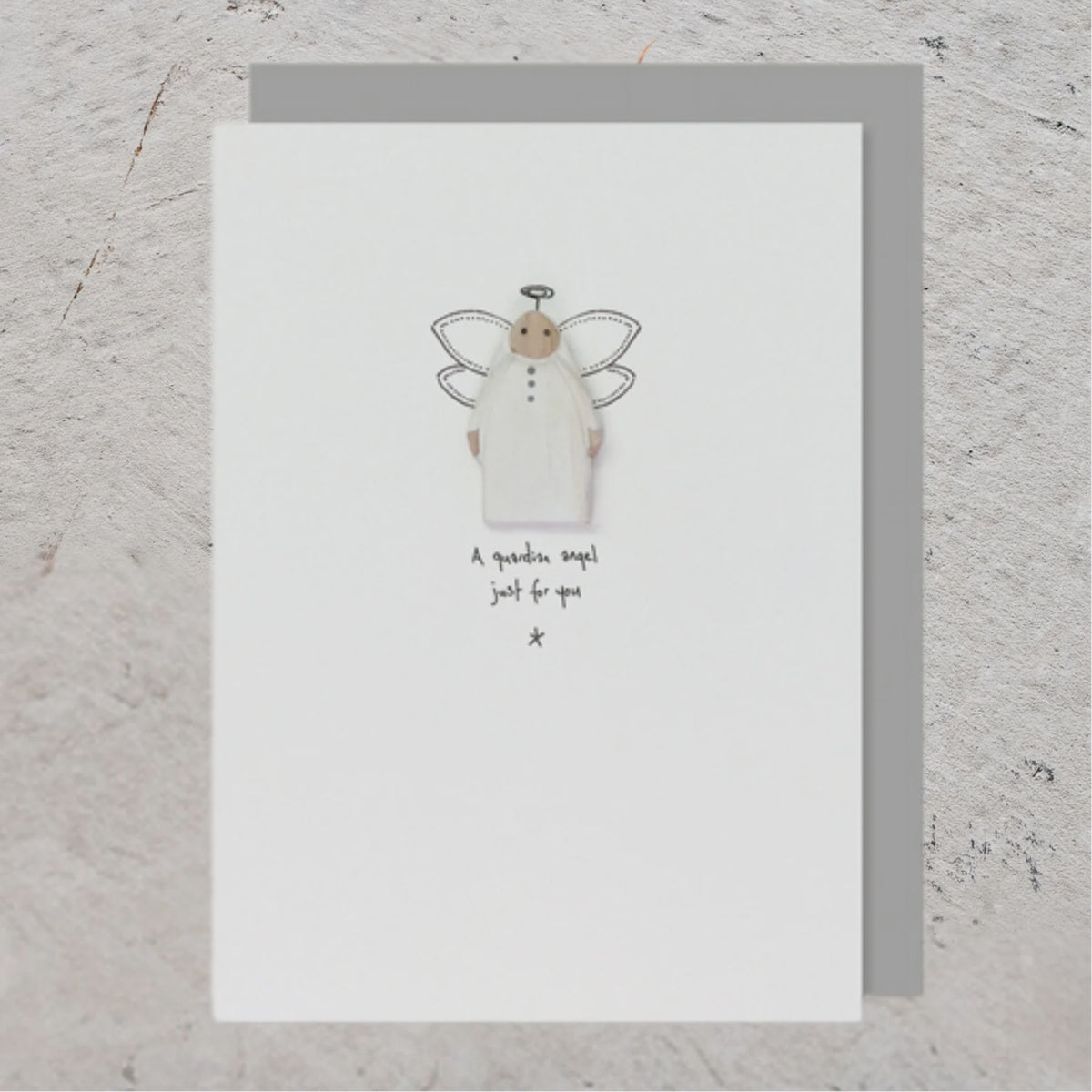 Woodland Card Guardian Angel