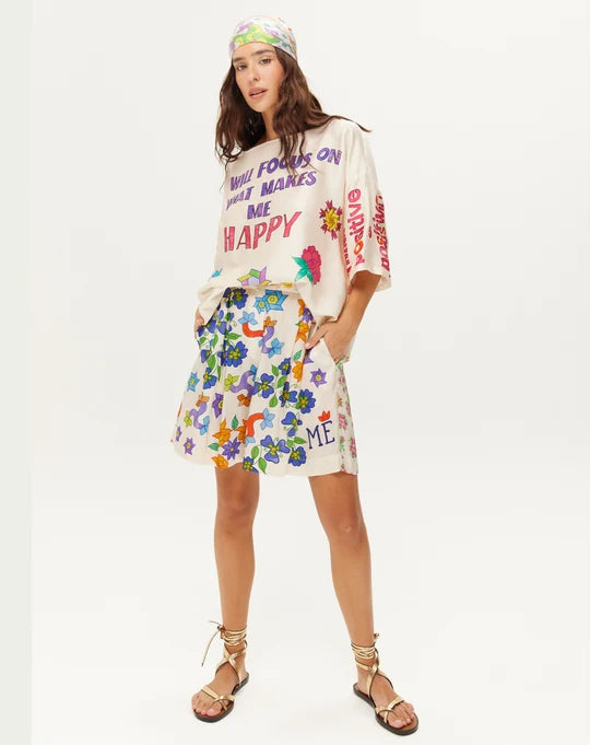 ME369 Dina Pleated Shorts