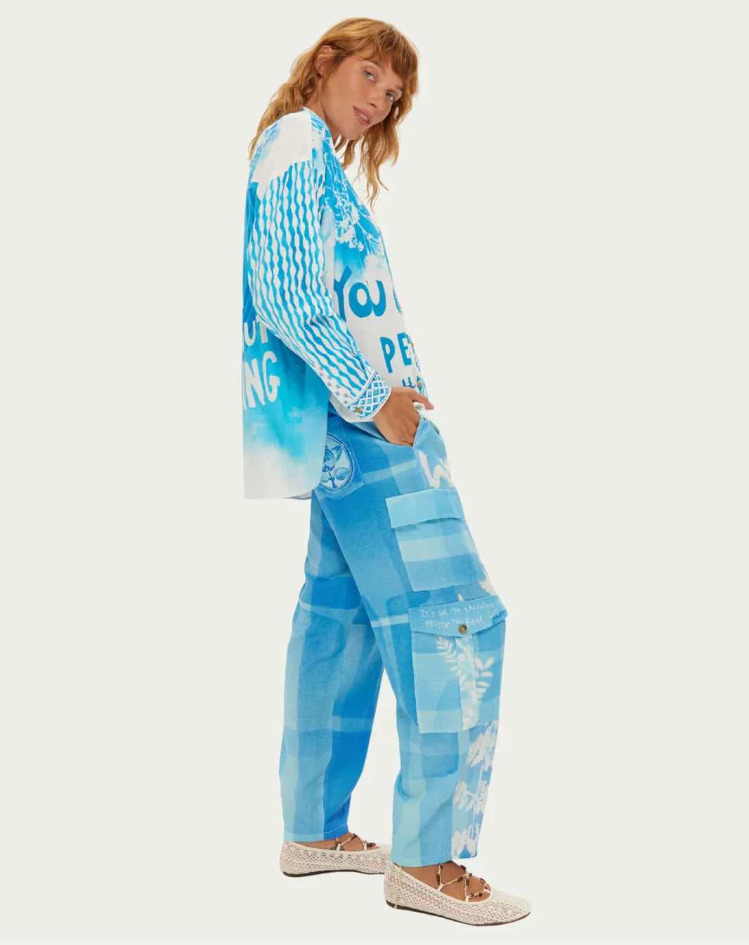 ME369 Kai Belted Cargo Pants