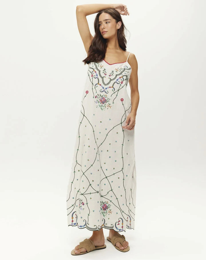 ME369 Lauren Embroided Dress