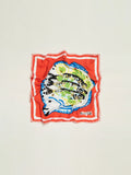 Mii Screen Printed Square Scarf 65x65
