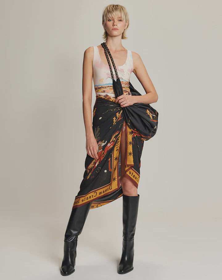 ME369 River Scarf 130x90