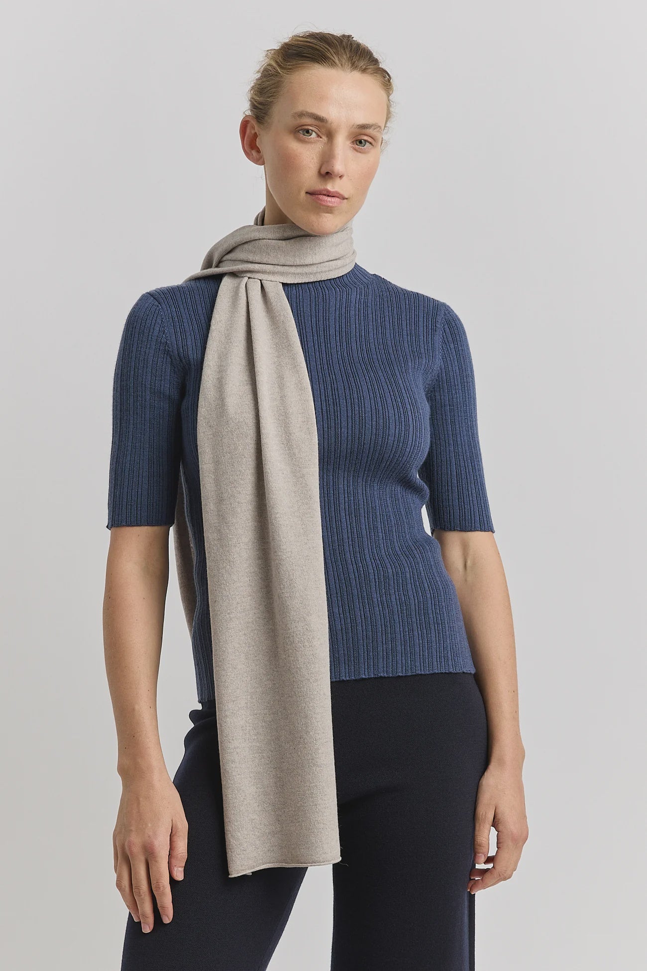 Toorallie Extra Fine Merino Scarf Oat