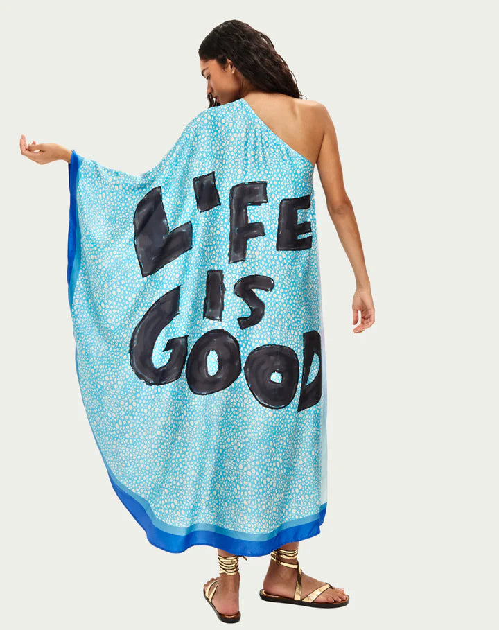 ME369 Sol One Shoulder Runic Whisper Dress