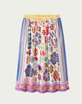 ME369 Vanessa Printed Midi Skirt